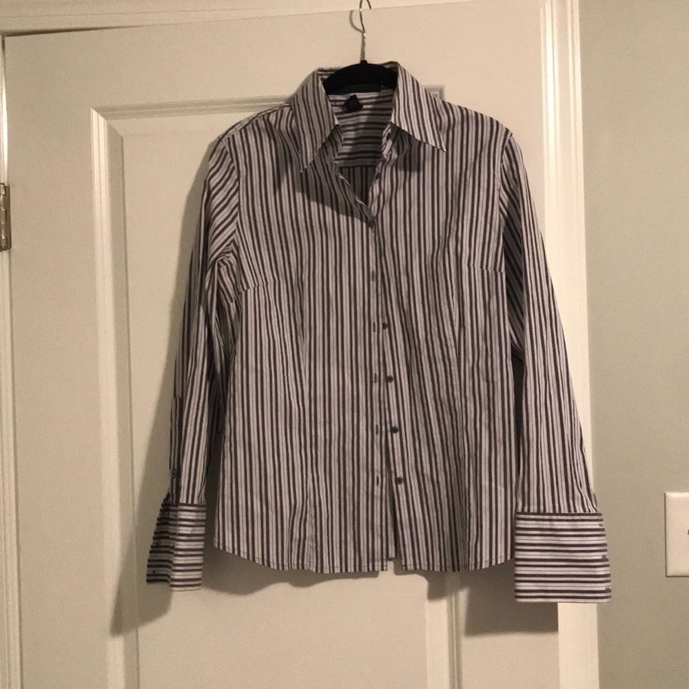 Collared shirt.